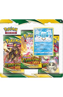 Pokémon - Sword & Shield Evolving Skies 3-booster Blister Eiscue
