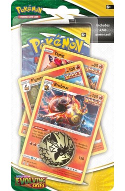 Pokémon - Sword & Shield Evolving Skies Premium Checklane Emboar