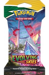 Pokemon - Sword & Shield Evolving Skies - Sleeved Booster Pokemon - Sword & Shield Evolving Skies - Sleeved Booster