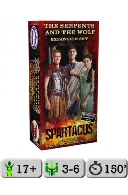 Spartacus: The Serpents and the Wolf Expansion Set Spartacus: The Serpents and the Wolf Expansion Set