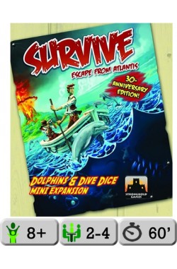 Survive: Escape from Atlantis! Dolphins and Dive Dice Mini Extension Survive: Escape from Atlantis! Dolphins and Dive Dice Mini Extension