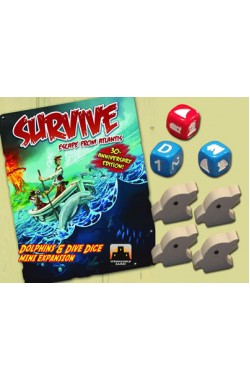 Survive: Escape from Atlantis! Dolphins and Dive Dice Mini Extension Survive: Escape from Atlantis! Dolphins and Dive Dice Mini Extension