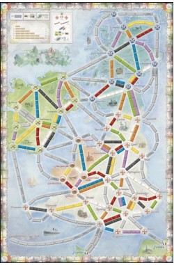 Ticket to Ride Map Collection: Volume 5 – United Kingdom and Pennsylvania Ticket to Ride Map Collection: Volume 5 – United Kingdom and Pennsylvania
