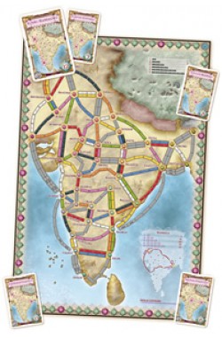 Ticket to Ride Map Collection: Volume 2 – India and Switzerland